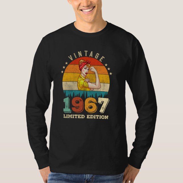 Camiseta Jueves 1967 Vintage 58th Birthday Women (Anverso)