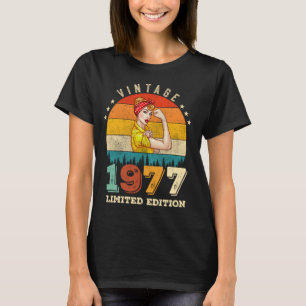 Camiseta Jueves 1977 Vintage 48 Años