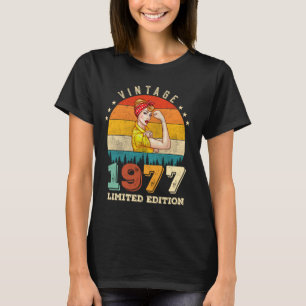 Camiseta Jueves 1977 Vintage 48 Años