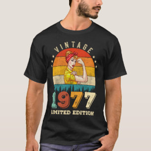 Camiseta Jueves 1977 Vintage 48 Años