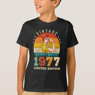 Camiseta Jueves 1977 Vintage 48 Años
