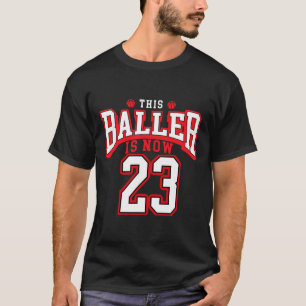 Camiseta Jueves 23 de cumpleaños Bysketbyll