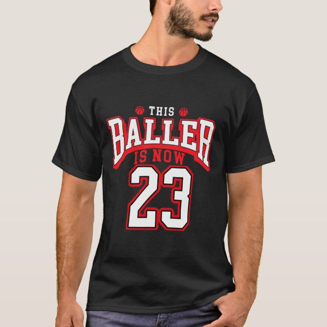 Camiseta Jueves 23 de cumpleaños Bysketbyll (Anverso)