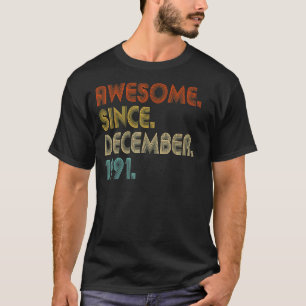 Camiseta Jueves 31 años de edad increíblemente desde diciem
