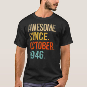 Camiseta Jueves 76 años asombroso desde el 19 de octubre
