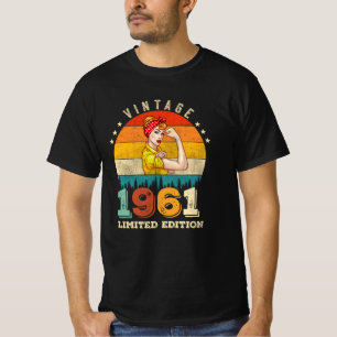 Camiseta Jueves de 64 años 1961 Vintage 64th Birthday Women