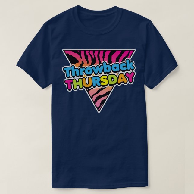 Camiseta Jueves de retroceso (Diseño del anverso)