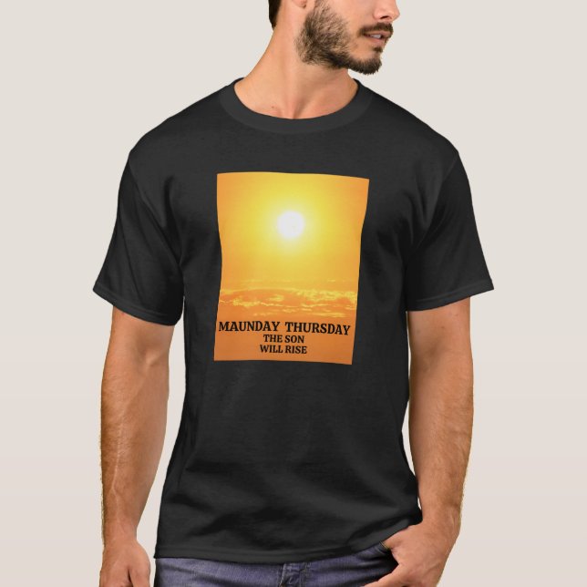 Camiseta Jueves Maundy, Última Cena (Anverso)