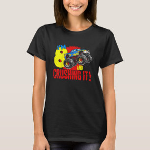 Camiseta Jueves Monstruo de Niños Cumpleaños Voy a aplastar