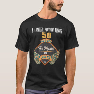 Camiseta Jueves Retro De 50 Años, Mes De Agosto De 1971, Vi