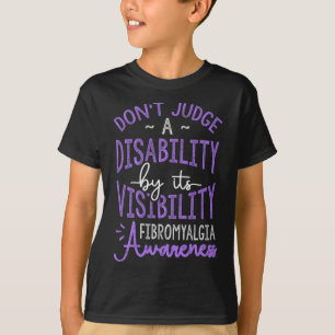 Camiseta Juez A Discapacidad Fibromialgia Conciencia