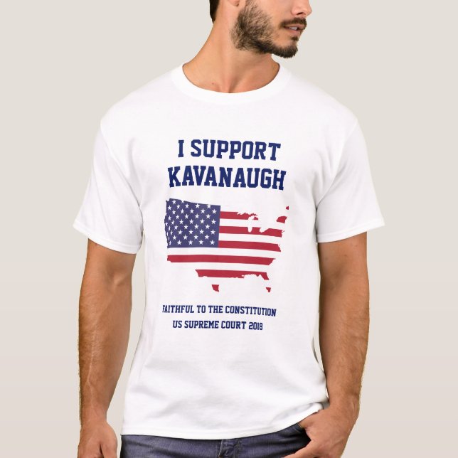Camiseta Juez Brett Kavanaugh SCOTUS de la BANDERA (Anverso)