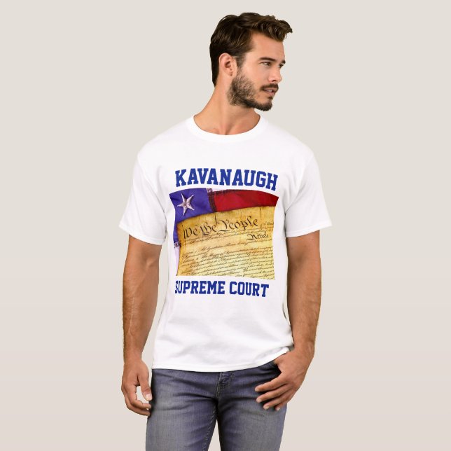 Camiseta Juez Brett Kavanaugh SCOTUS de la CONSTITUCIÓN de (Anverso completo)