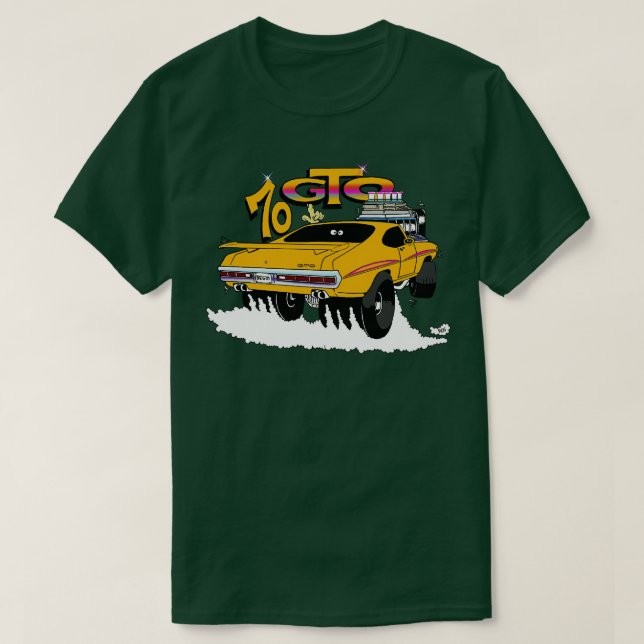 Camiseta Juez de 70 GTO por RDS (Diseño del anverso)