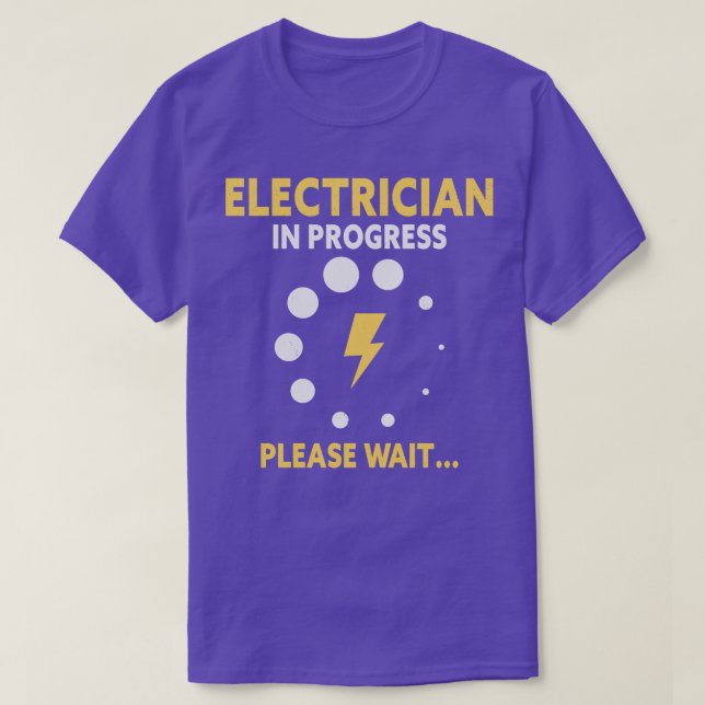 Camiseta Juez de carga de aprendiz eléctrico (Diseño del anverso)