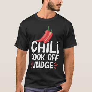 Camiseta Juez de Concurso de Chili Pimientos Rojos Picantes