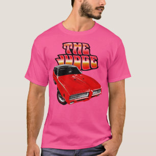 Camiseta Juez de GTO Pontiac 69 Rojo