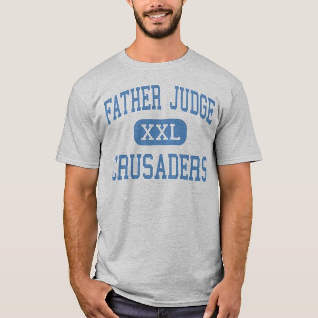 Camiseta Juez del padre - cruzados - alto - Philadelphia (Anverso)