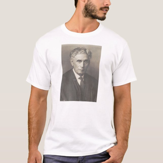 Camiseta Juez del Tribunal Supremo Louis Dembitz Brandeis (Anverso)