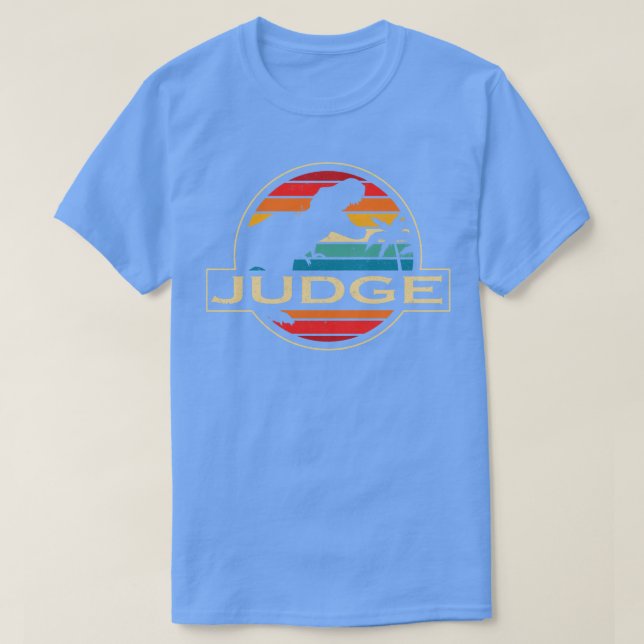 Camiseta Juez Dinosaur (Diseño del anverso)