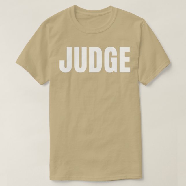 Camiseta Juez Funny Job Title Profesora Cumpleaños Gift Ide (Diseño del anverso)