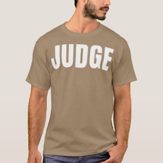 Camiseta Juez Funny Job Title Profesora Cumpleaños Gift Ide