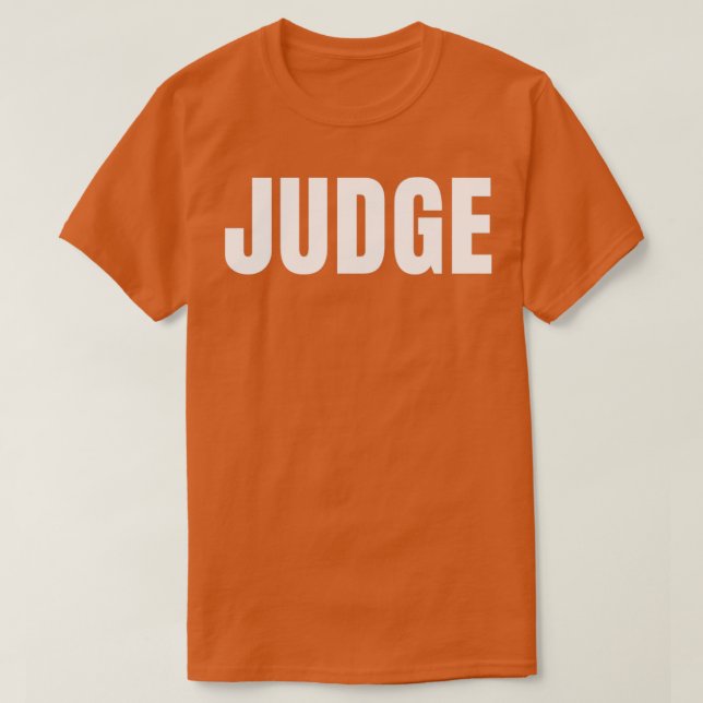 Camiseta Juez Funny Job Title Profesora Cumpleaños Gift Ide (Diseño del anverso)