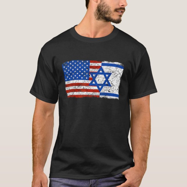 Camiseta Juez judío israelí-estadounidense Bandera Israel E (Anverso)