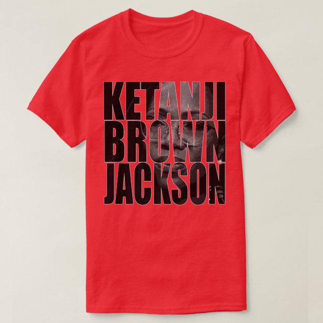Camiseta Juez Ketanji Brown Jackson 1er Chica negro KBJ Sup (Diseño del anverso)