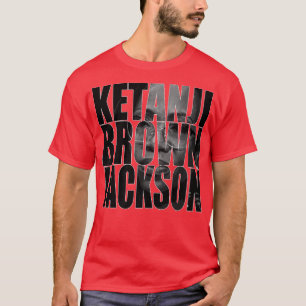 Camiseta Juez Ketanji Brown Jackson 1er Chica negro KBJ Sup