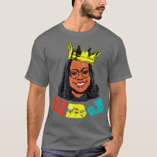 Camiseta Juez Ketanji Brown Jackson Chica Negro Magic Supre