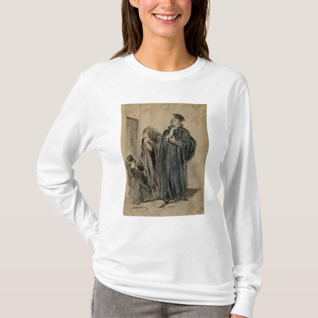 Camiseta Juez, mujer y niño (Anverso)