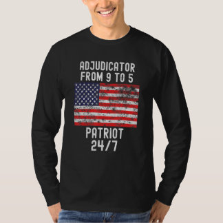 Camiseta Juez Patrio Patriótico 4 De Julio Bandera Estadoun