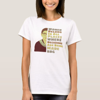 Camiseta jueza Ruth Bader T-Shirt