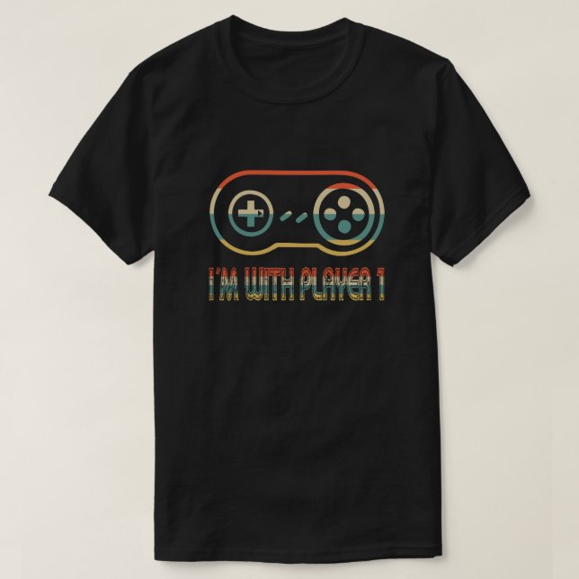 Camiseta Jugador 2 del jugador 1 (Diseño del anverso)