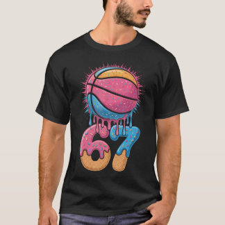 Camiseta Jugador 67 Número 67 Helado de Baloncesto B-Ball