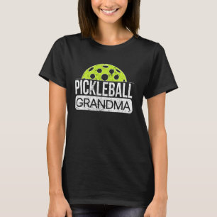 Camiseta Jugador Abuela De Pickleball Abre Juego Divertido 