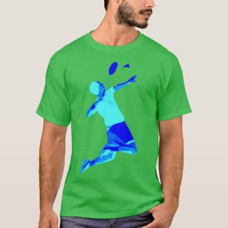 Camiseta Jugador Blue Badminton Maravilloso Badminton T