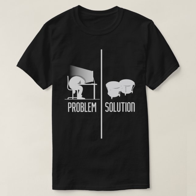 Camiseta Jugador Bongo Percusador Jugador Bongo  (Diseño del anverso)