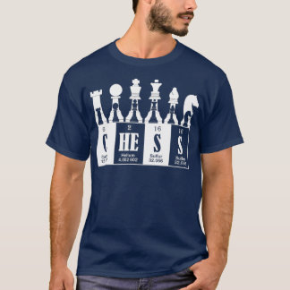 Camiseta Jugador Chess Funny Chemistry
