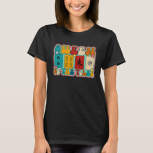 Camiseta Jugador Chino De La Reina De Los Mosaicos Mahjong