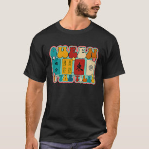 Camiseta Jugador Chino De La Reina De Los Mosaicos Mahjong