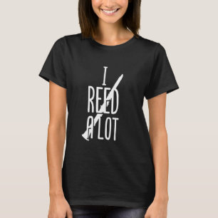 Camiseta Jugador Clarinet I Reed A Un Gran Músico Pun Music