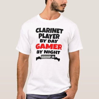 Camiseta Jugador Clarinet por jugador de día por noche