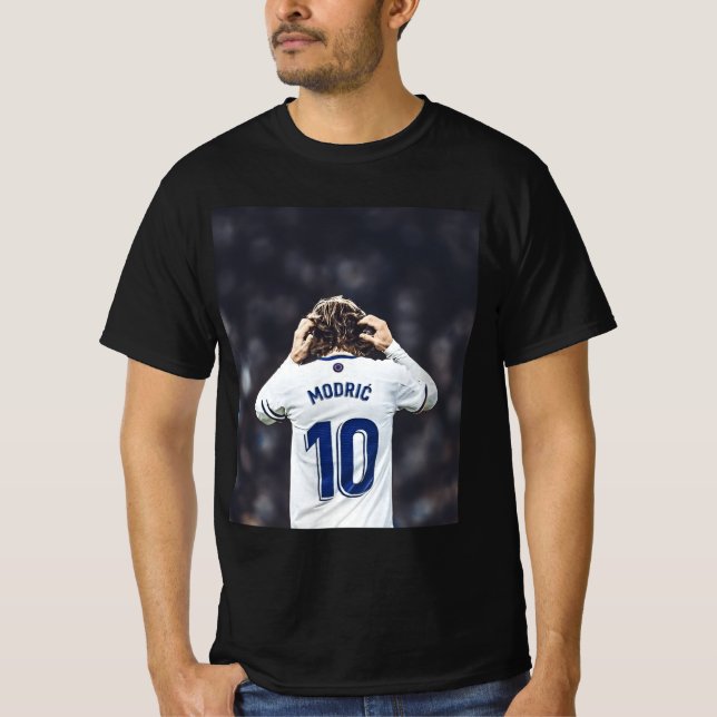 Camiseta Jugador clásico modrico de Luka (Anverso)