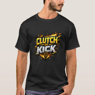 Camiseta Jugador Competitivo Divertido de Esports 'Clutch o