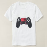 Camiseta Jugador con Batería Baja – Diseño de Icono de Jueg<br><div class="desc">Este diseño minimalista representa el momento de baja energía de cada jugador. Un controlador diseñado como un icono de batería destaca el equilibrio entre la pasión por los juegos y la fatiga de una manera limpia y moderna.</div>