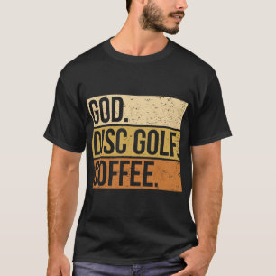 Camiseta Jugador Cristiano de Disc Golf Dice Yo Dios. Disc