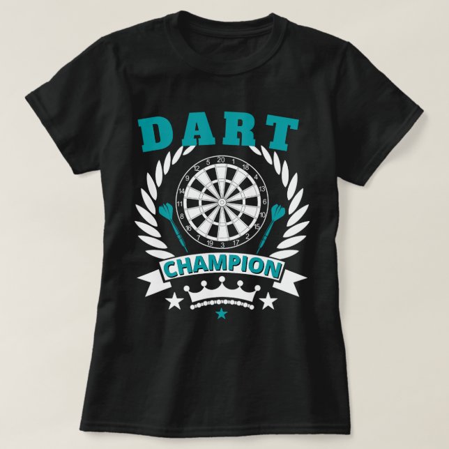 Camiseta Jugador Dart Champion 180 Mens Darts (Diseño del anverso)