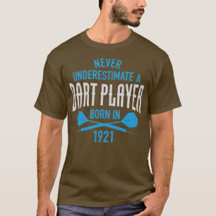 Camiseta Jugador Dart de 1921 con tirador Dart para hombres